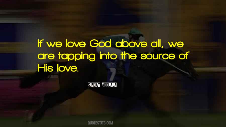Quotes About His Love #1263880