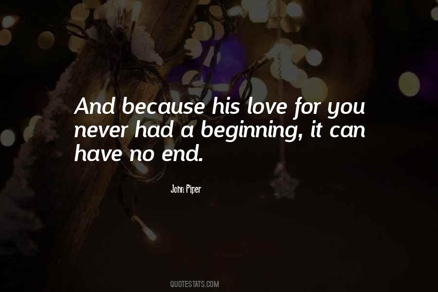 Quotes About His Love #1267443