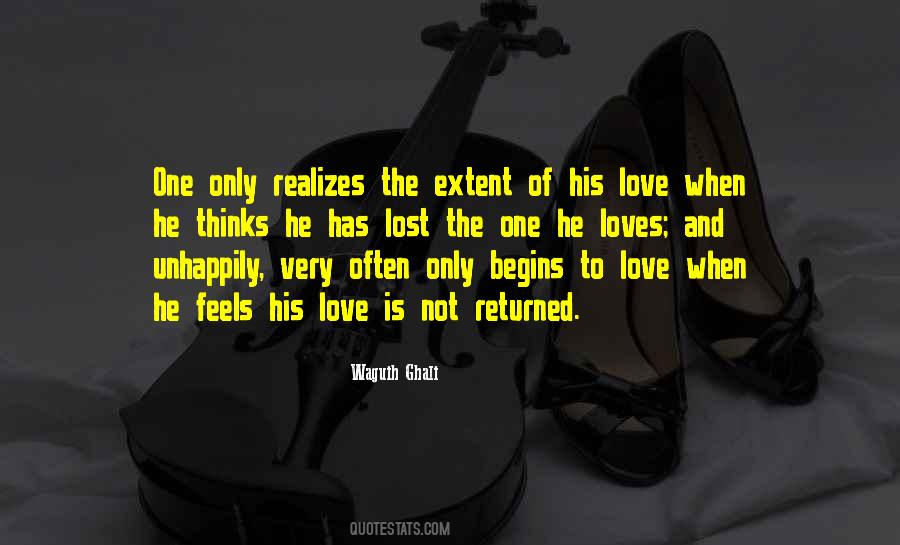 Quotes About His Love #1363240