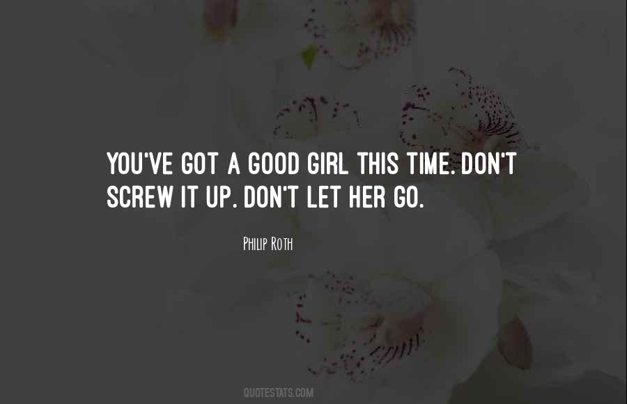 Quotes About Good Girl #1683619