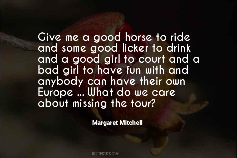 Quotes About Good Girl #304517