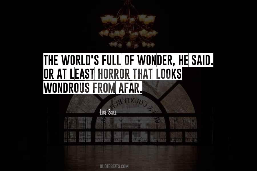 Quotes About Wondrous #1117794