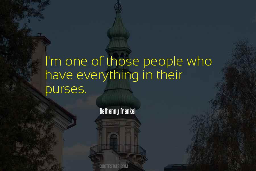 Quotes About Purses #1161158