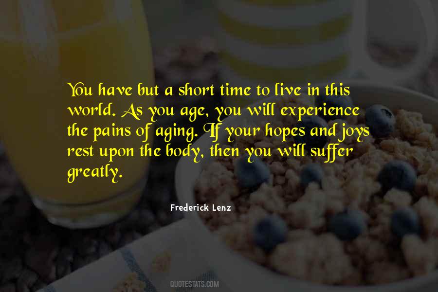 Quotes About Short Time #1839797