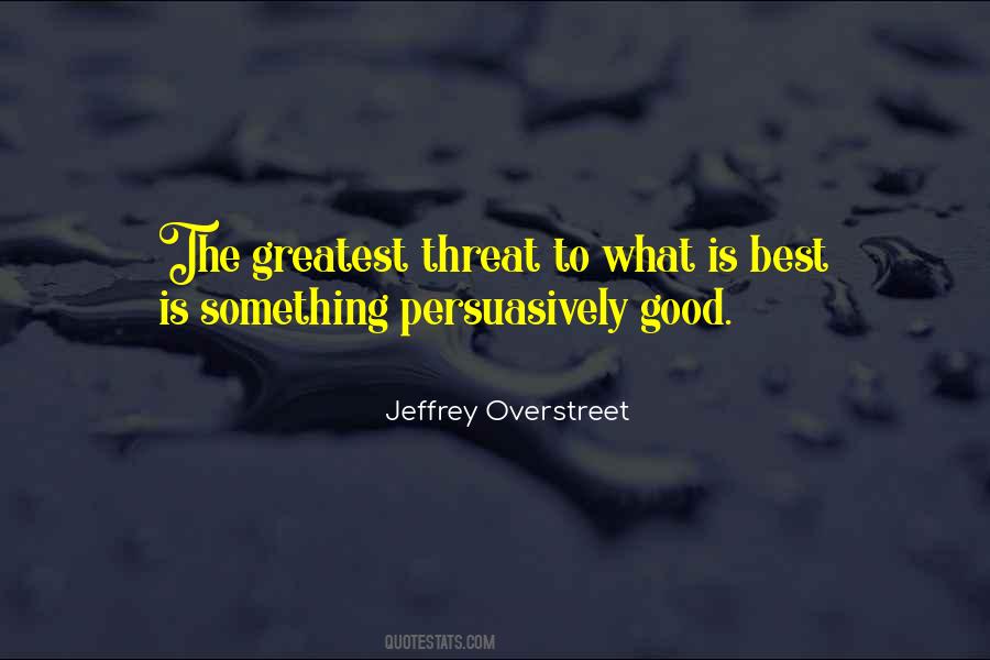 Good Threat Quotes #176204