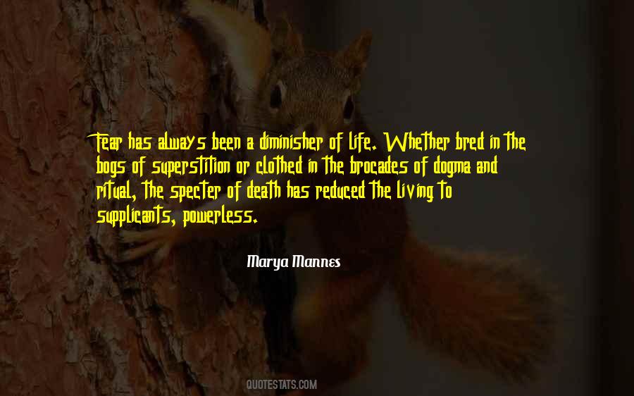 Quotes About Living Your Life In Fear #187850
