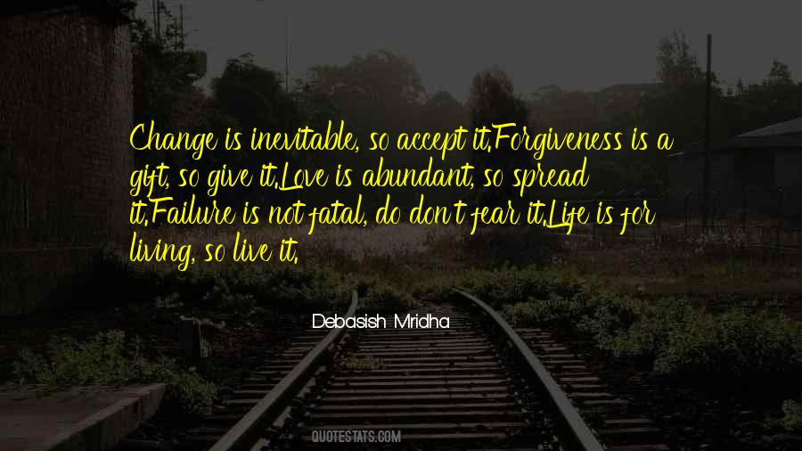 Quotes About Living Your Life In Fear #204056