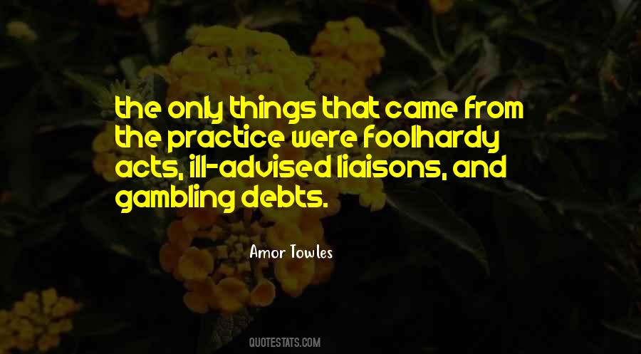 Quotes About Debts #142970 Quotes About Debts #142970