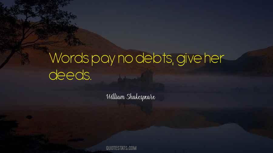 Quotes About Debts #387496 Quotes About Debts #387496