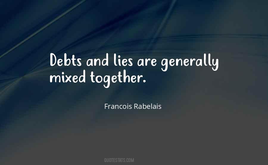 Quotes About Debts #462869 Quotes About Debts #462869