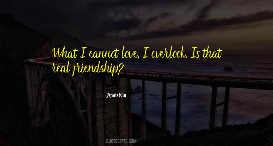Quotes About Real Friendship #1051209