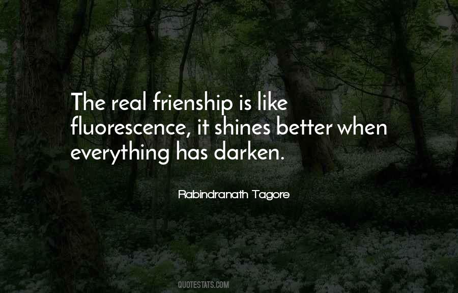 Quotes About Real Friendship #267092