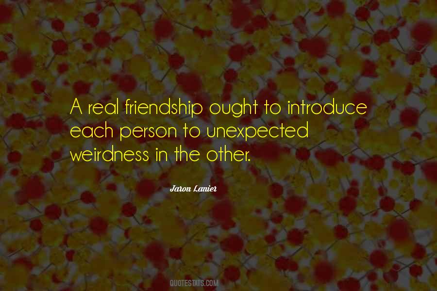 Quotes About Real Friendship #631905