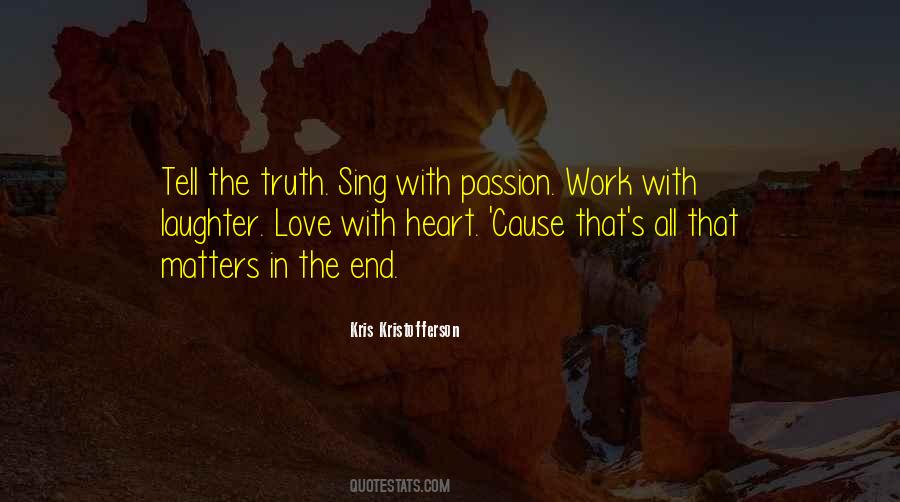 Passion Work Quotes #1662353