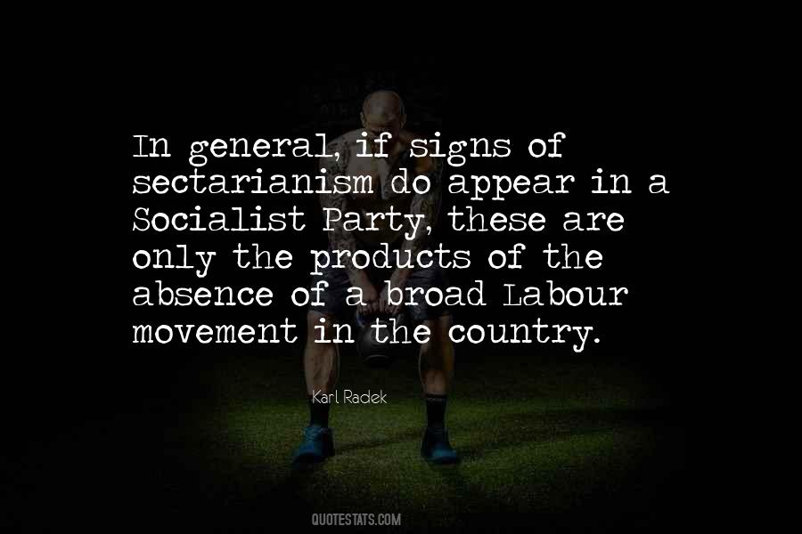 Quotes About Sectarianism #1761363