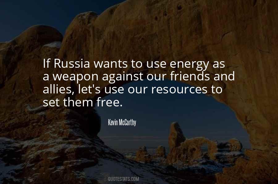 Quotes About Energy Resources #1440767