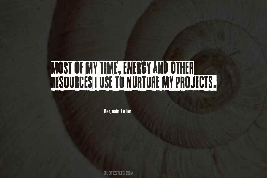 Quotes About Energy Resources #146283