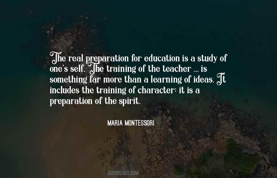 Teacher Preparation Quotes #680116