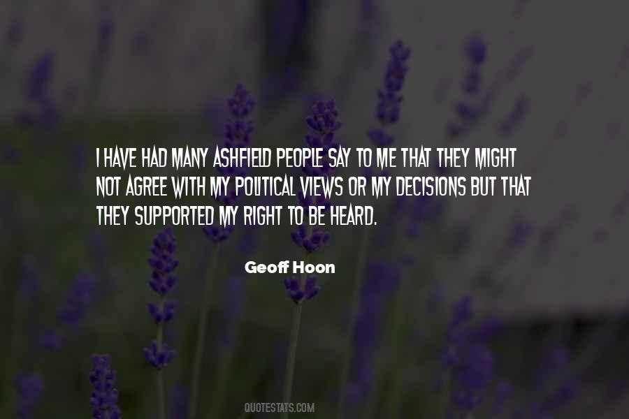 Quotes About Right To Be Heard #1591572