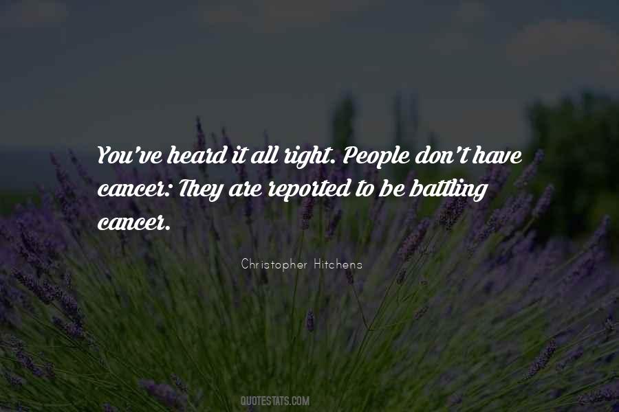 Quotes About Right To Be Heard #700844