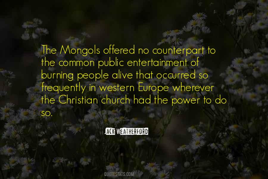 Quotes About Mongols #1264403