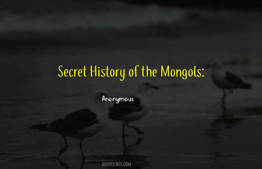 Quotes About Mongols #1437495