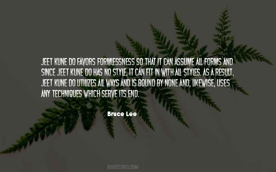 Quotes About Fighting Styles #164109