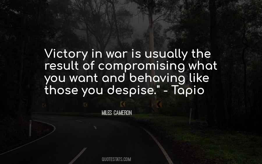 Quotes About Victory In War #1597430