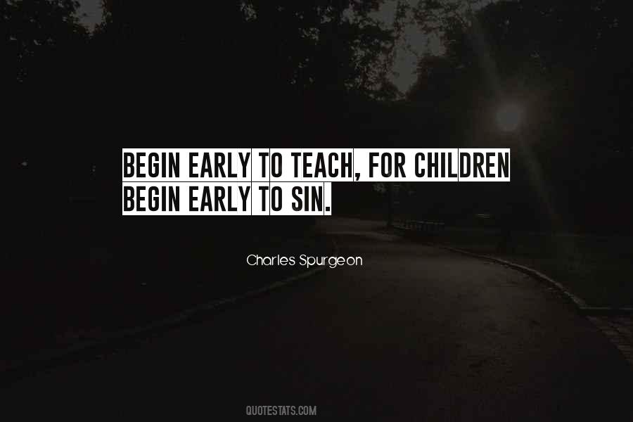 Children Teach Quotes #203124
