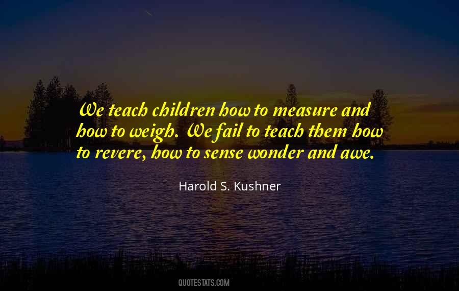 Children Teach Quotes #641