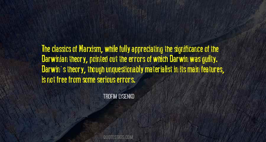 Darwinian Theory Quotes #1404920