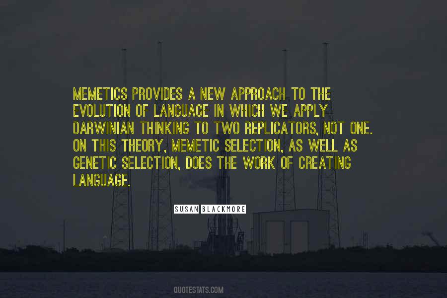 Darwinian Theory Quotes #1683996