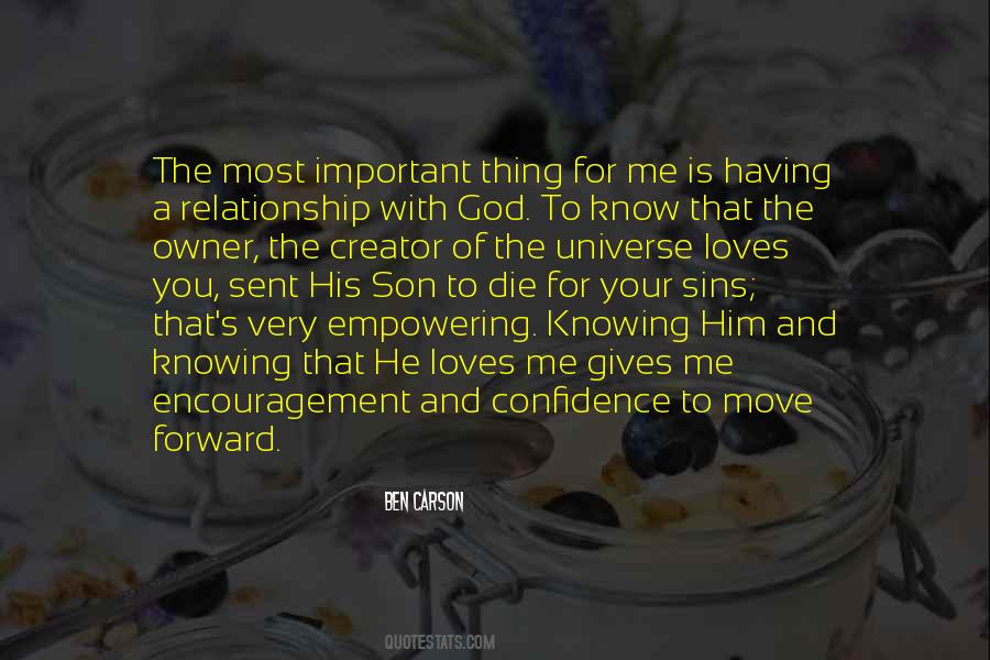 Quotes About Your Relationship With God #1032663