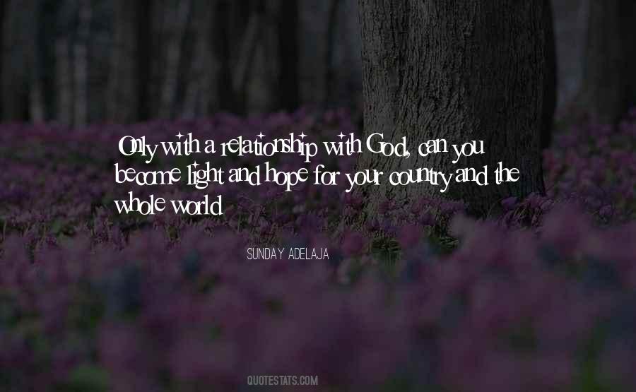 Quotes About Your Relationship With God #1537682