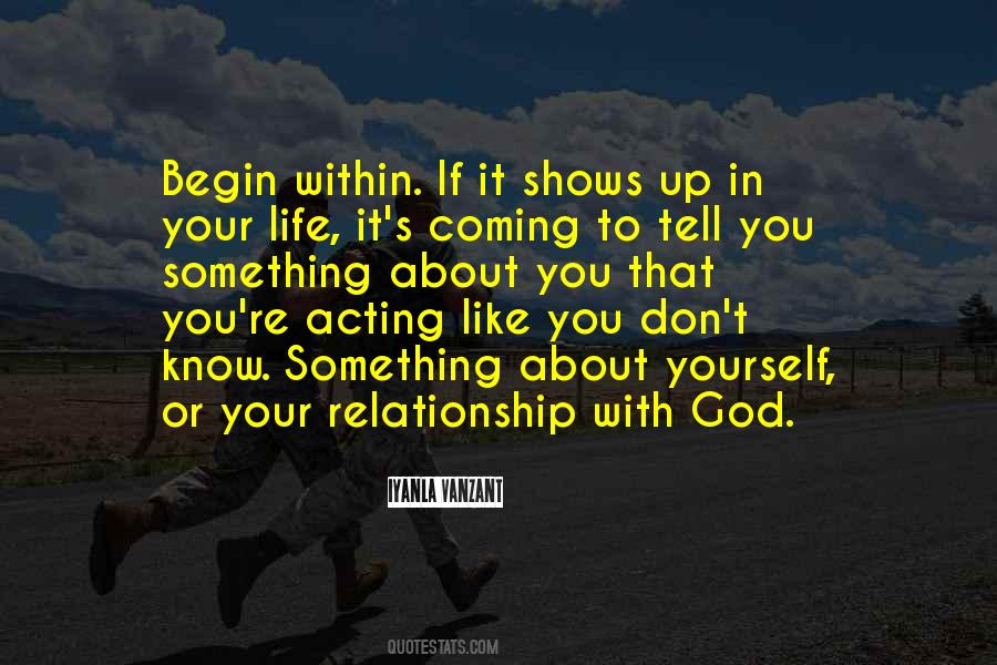 Quotes About Your Relationship With God #379007