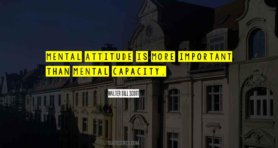 Quotes About Mental Capacity #1607011
