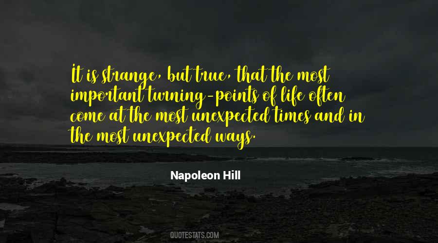 Things Life Unexpected Quotes #132524