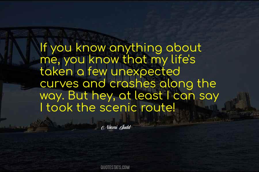 Things Life Unexpected Quotes #546616