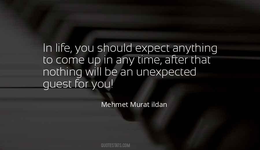 Things Life Unexpected Quotes #829531