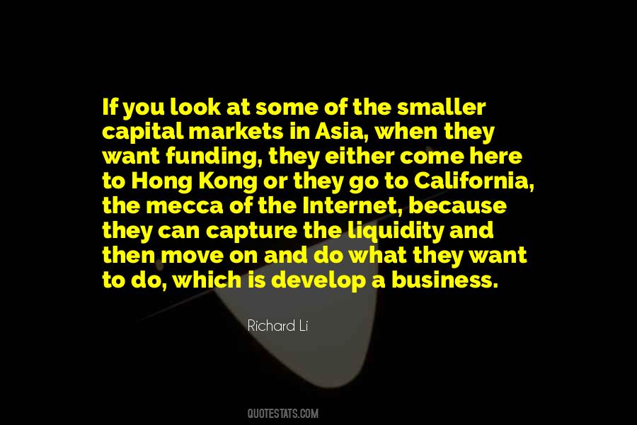 Quotes About Capital Markets #1537818