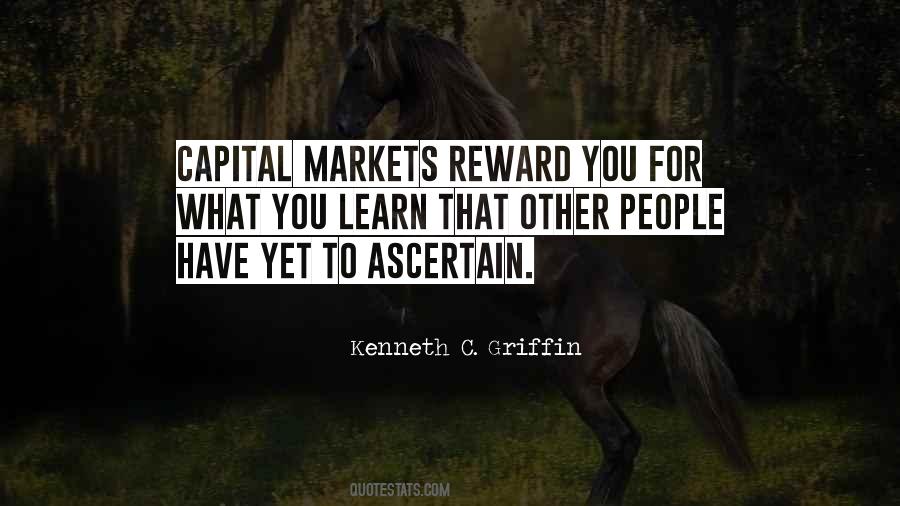 Quotes About Capital Markets #1757679