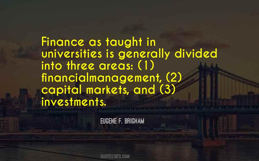 Quotes About Capital Markets #636834