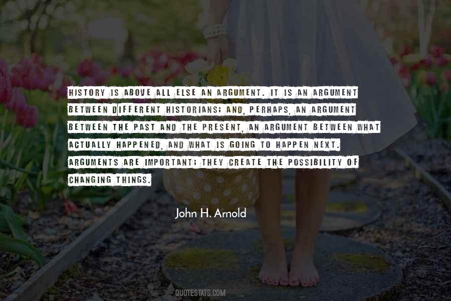 Quotes About History And The Present #103190