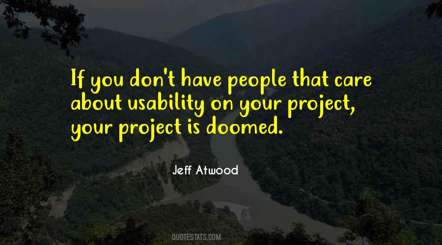 People That Care Quotes #1169315