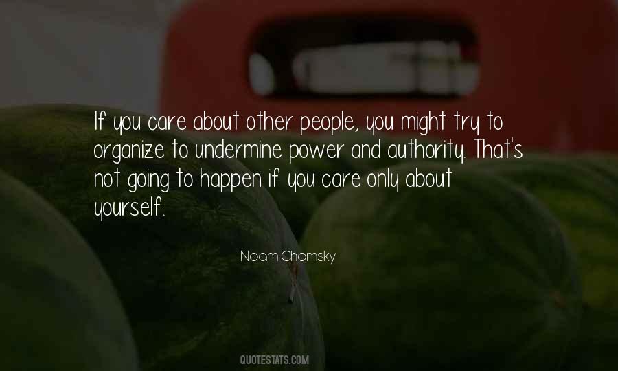 People That Care Quotes #168042