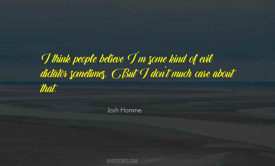 People That Care Quotes #192151