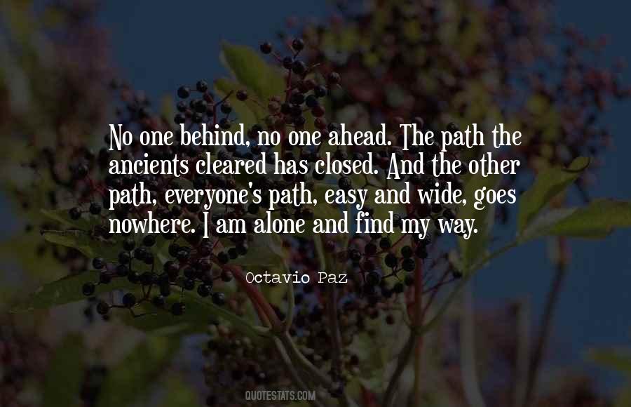 Quotes About One's Path #772473