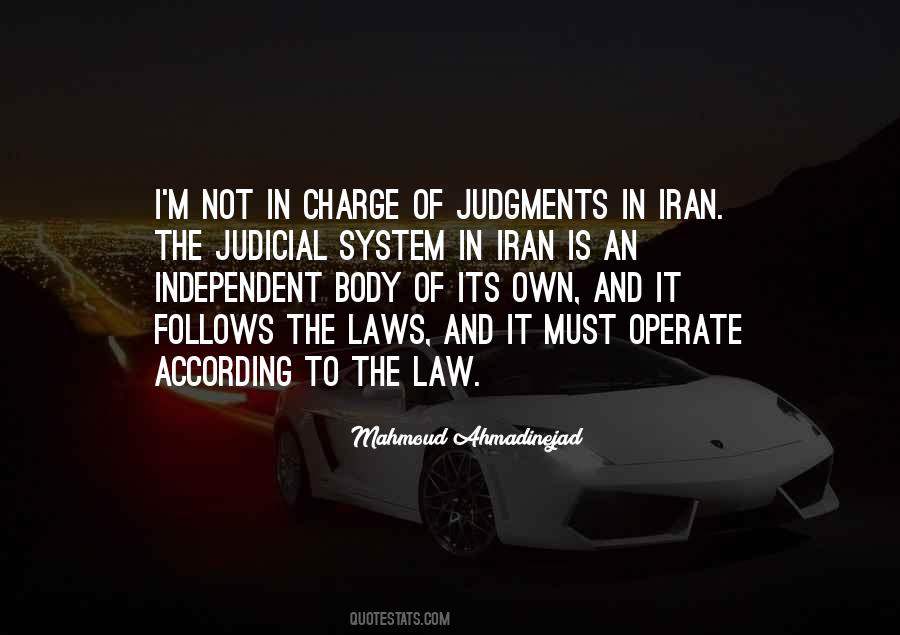 Quotes About Judicial System #1455216