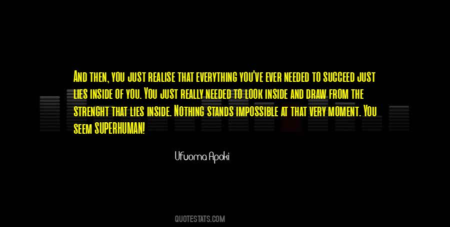 Strength Of Spirit Quotes #703539