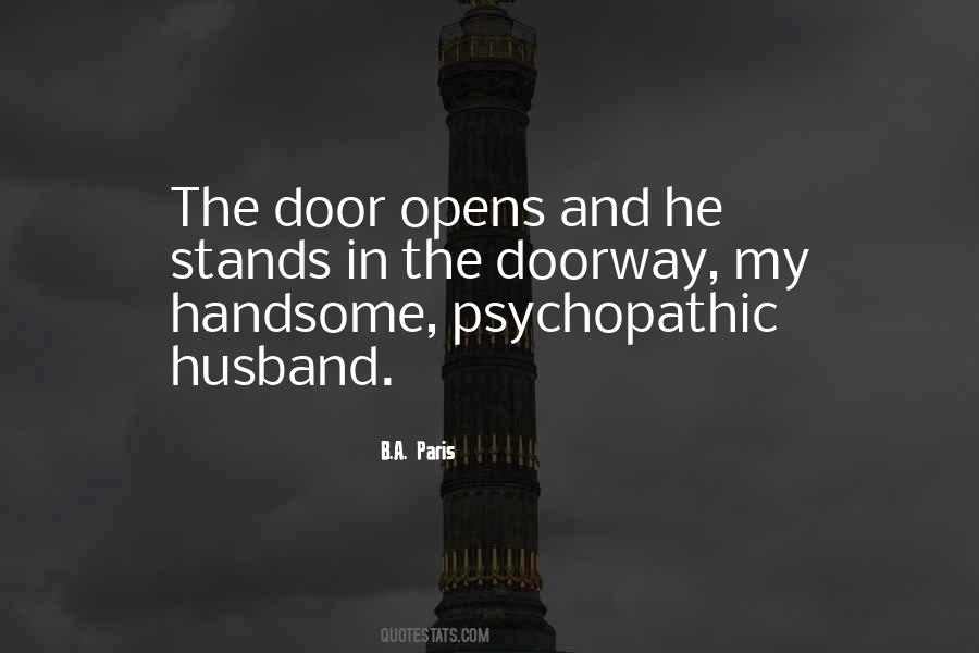 Opens Door Quotes #141634